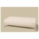 LIVARNO® Satin-Spannbettlaken, 90-100 x 200 cm (Beige) - B-Ware sehr gut