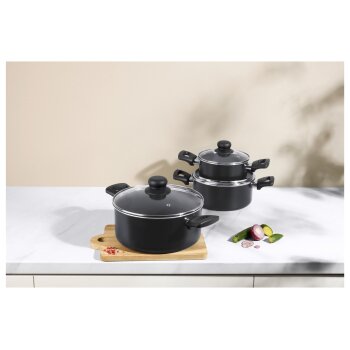 SILVERCREST® Aluminium-Topf-Set, 3-tlg. - B-Ware sehr...