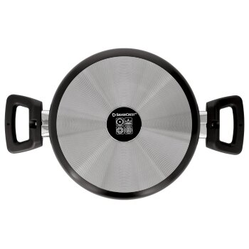SILVERCREST® Aluminium-Topfset, 3 Töpfe mit Glasdeckeln - B-Ware sehr gut