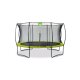 EXIT TOYS Silhouette Trampolin, Ø 366 cm, mit Sicherheitsnetz - B-Ware sehr gut
