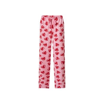 esmara® Damen-Pyjama-Set, L 42/44, beige/rosa - B-Ware neuwertig