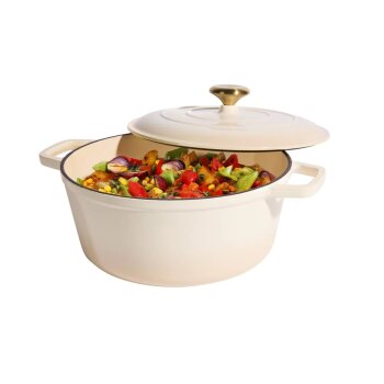 SILVERCREST® Premium-Gusseisentopf, Ø 27 cm - B-Ware