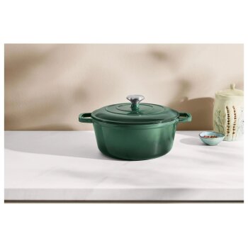 SILVERCREST® Premium-Gusseisentopf, Ø 27 cm - B-Ware