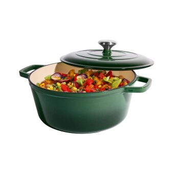 SILVERCREST® Premium-Gusseisentopf, Ø 27 cm - B-Ware