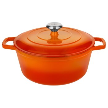 SILVERCREST® Premium-Gusseisentopf, Ø 27 cm - B-Ware