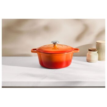 SILVERCREST® Premium-Gusseisentopf, Ø 27 cm - B-Ware
