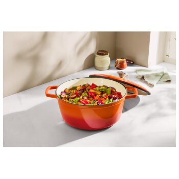 SILVERCREST® Premium-Gusseisentopf, Ø 27 cm - B-Ware