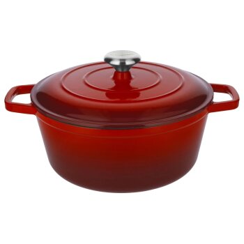 SILVERCREST® Premium-Gusseisentopf, Ø 27 cm - B-Ware