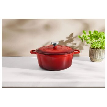 SILVERCREST® Premium-Gusseisentopf, Ø 27 cm - B-Ware