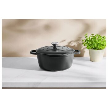 SILVERCREST® Premium-Gusseisentopf, Ø 27 cm - B-Ware