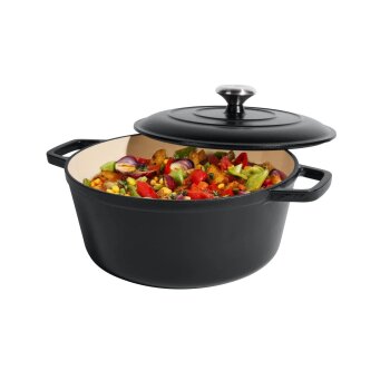 SILVERCREST® Premium-Gusseisentopf, Ø 27 cm - B-Ware