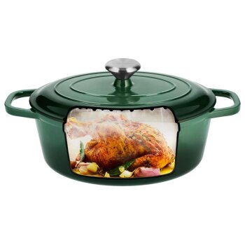 SILVERCREST® Premium-Gusseisenbräter, Ø 29 cm - B-Ware