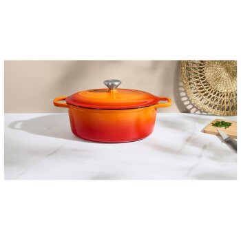 SILVERCREST® Premium-Gusseisenbräter, Ø 29 cm - B-Ware