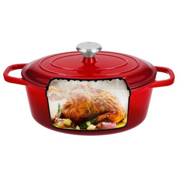 SILVERCREST® Premium-Gusseisenbräter, Ø 29 cm - B-Ware