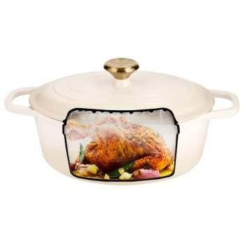 SILVERCREST® Premium-Gusseisenbräter, Ø 29 cm - B-Ware