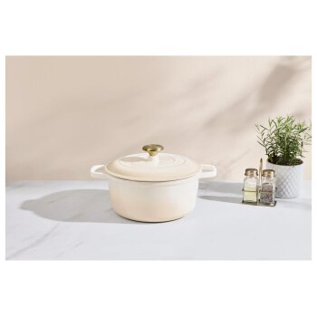 SILVERCREST® Premium-Gusseisentopf, Ø 25 cm - B-Ware