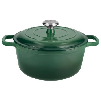SILVERCREST® Premium-Gusseisentopf, Ø 25 cm - B-Ware