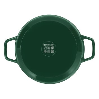 SILVERCREST® Premium-Gusseisentopf, Ø 25 cm - B-Ware