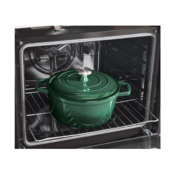 SILVERCREST® Premium-Gusseisentopf, Ø 25 cm - B-Ware