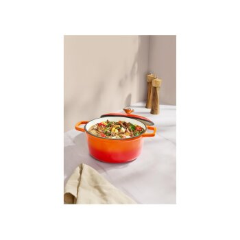SILVERCREST® Premium-Gusseisentopf, Ø 25 cm - B-Ware