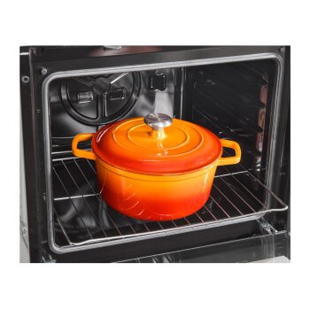 SILVERCREST® Premium-Gusseisentopf, Ø 25 cm - B-Ware