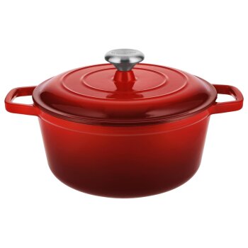 SILVERCREST® Premium-Gusseisentopf, Ø 25 cm - B-Ware