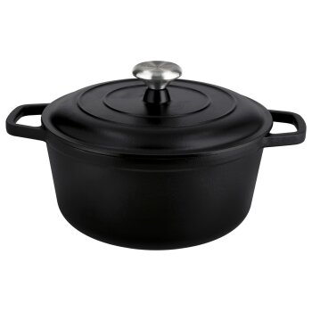 SILVERCREST® Premium-Gusseisentopf, Ø 25 cm - B-Ware