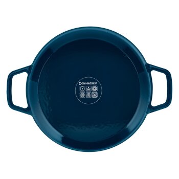 SILVERCREST® Premium-Gusseisentopf, Ø 25 cm - B-Ware