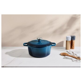 SILVERCREST® Premium-Gusseisentopf, Ø 25 cm - B-Ware