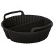SILVERCREST® Spritzschutz-Set / Heißluftfritteusen-Silikonform (Silikonform mit Divider) - B-Ware neuwertig