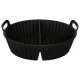 SILVERCREST® Spritzschutz-Set / Heißluftfritteusen-Silikonform (Silikonform mit Divider) - B-Ware neuwertig