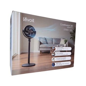 Levoit Standventilator CoreBreeze 382, grau - B-Ware...