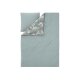 LIVARNO® Mikrofaser-Satin-Bettwäsche, 135 x 200 cm (Vögel) - B-Ware neuwertig