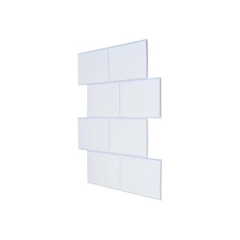 LIVARNO® Deko-Wandfliesen, 10 Stück, selbstklebend - B-Ware