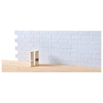 LIVARNO® Deko-Wandfliesen, 10 Stück, selbstklebend - B-Ware