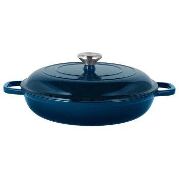 SILVERCREST® Premium-Gusseisenservierpfanne, Ø 30 cm - B-Ware