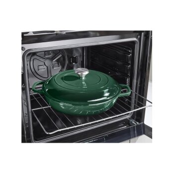 SILVERCREST® Premium-Gusseisenservierpfanne, Ø 30 cm - B-Ware