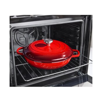 SILVERCREST® Premium-Gusseisenservierpfanne, Ø 30 cm - B-Ware