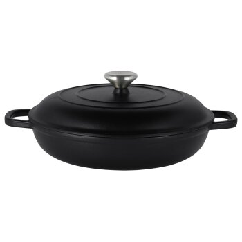 SILVERCREST® Premium-Gusseisenservierpfanne, Ø 30 cm - B-Ware