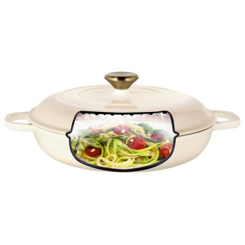 SILVERCREST® Premium-Gusseisenservierpfanne, Ø 30 cm - B-Ware