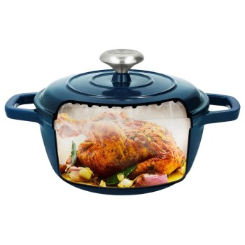 SILVERCREST® Premium-Gusseisentopf, Ø 21 cm - B-Ware