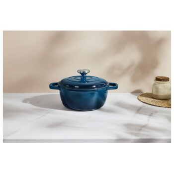 SILVERCREST® Premium-Gusseisentopf, Ø 21 cm - B-Ware