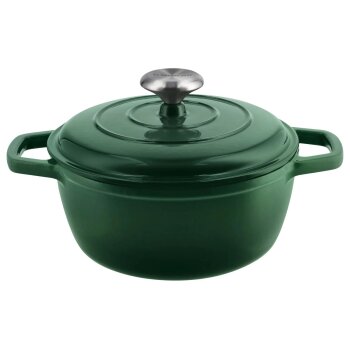 SILVERCREST® Premium-Gusseisentopf, Ø 21 cm - B-Ware