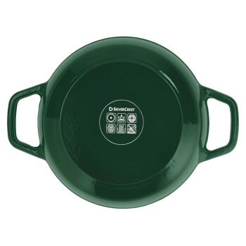 SILVERCREST® Premium-Gusseisentopf, Ø 21 cm - B-Ware