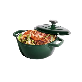 SILVERCREST® Premium-Gusseisentopf, Ø 21 cm - B-Ware