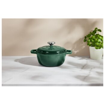SILVERCREST® Premium-Gusseisentopf, Ø 21 cm - B-Ware