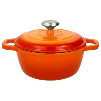 SILVERCREST® Premium-Gusseisentopf, Ø 21 cm - B-Ware