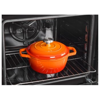 SILVERCREST® Premium-Gusseisentopf, Ø 21 cm - B-Ware