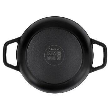 SILVERCREST® Premium-Gusseisentopf, Ø 21 cm - B-Ware