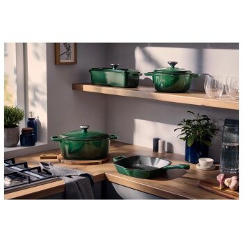 SILVERCREST® Premium-Gusseisentopf, Ø 21 cm - B-Ware